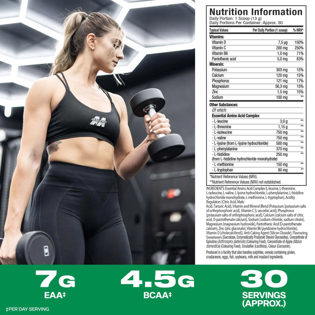 Muscletech Platinum EAA 393g Sour Apple