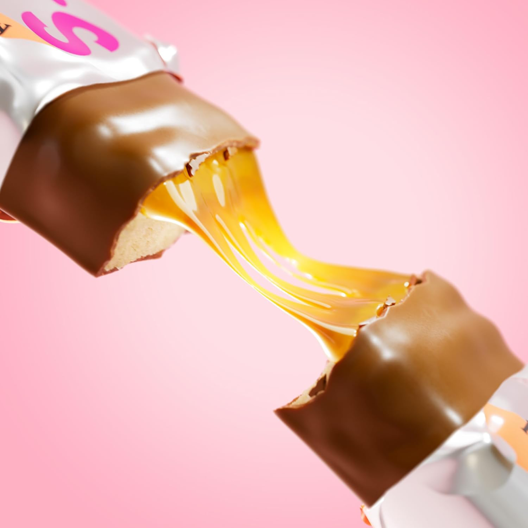 NICK'S Protein Bar 12x50g Caramel Chocolate