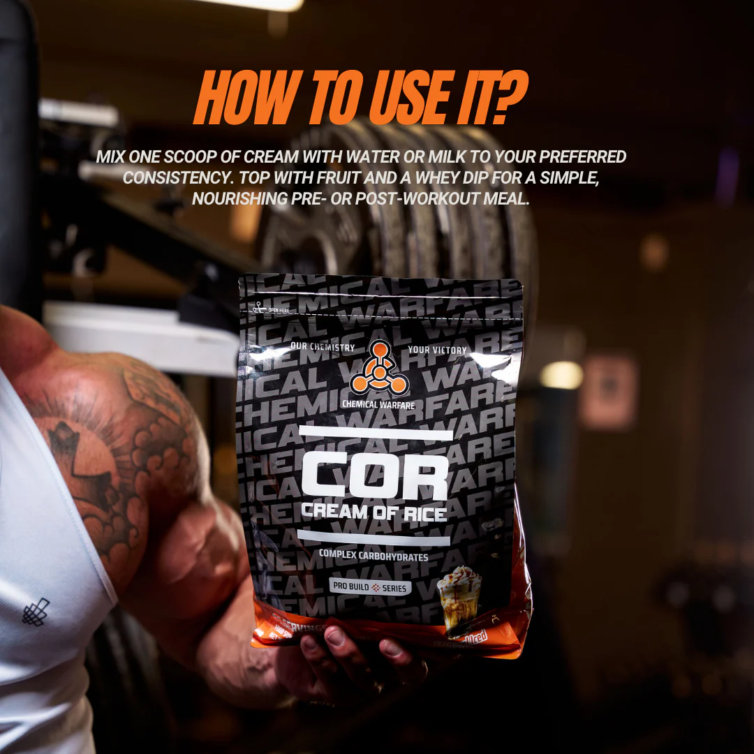 Chemical Warfare Cream Of Rice 2kg Cinnamon Apple Pie