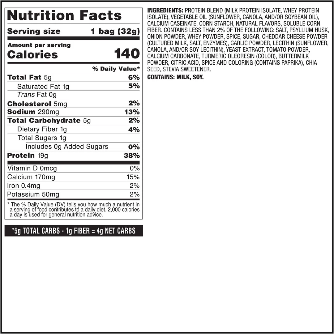 Quest Nutrition Protein Chips 8x32g Pizza