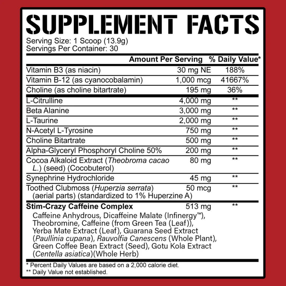 Rich Piana 5% Nutrition 5150 Legendary Series 465g Citrus Mango