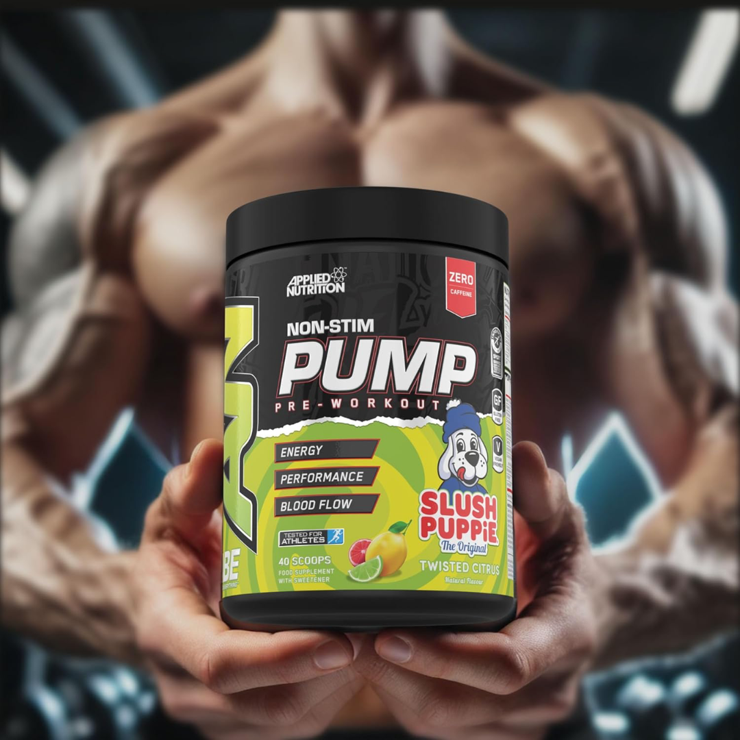 Applied Nutrition ABE (All Black Everything) PUMP Pre-Workout 500g Slush Puppie Twisted Citrus