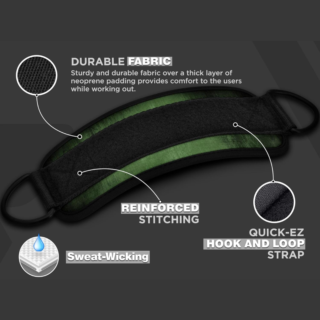 RDX Gym Ankle Pro A4 Pair Army Green