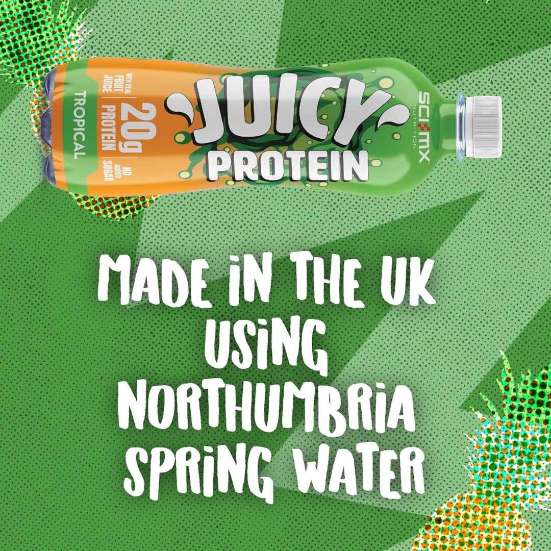 Sci-Mx Juicy Protein 12x500ml Tropical