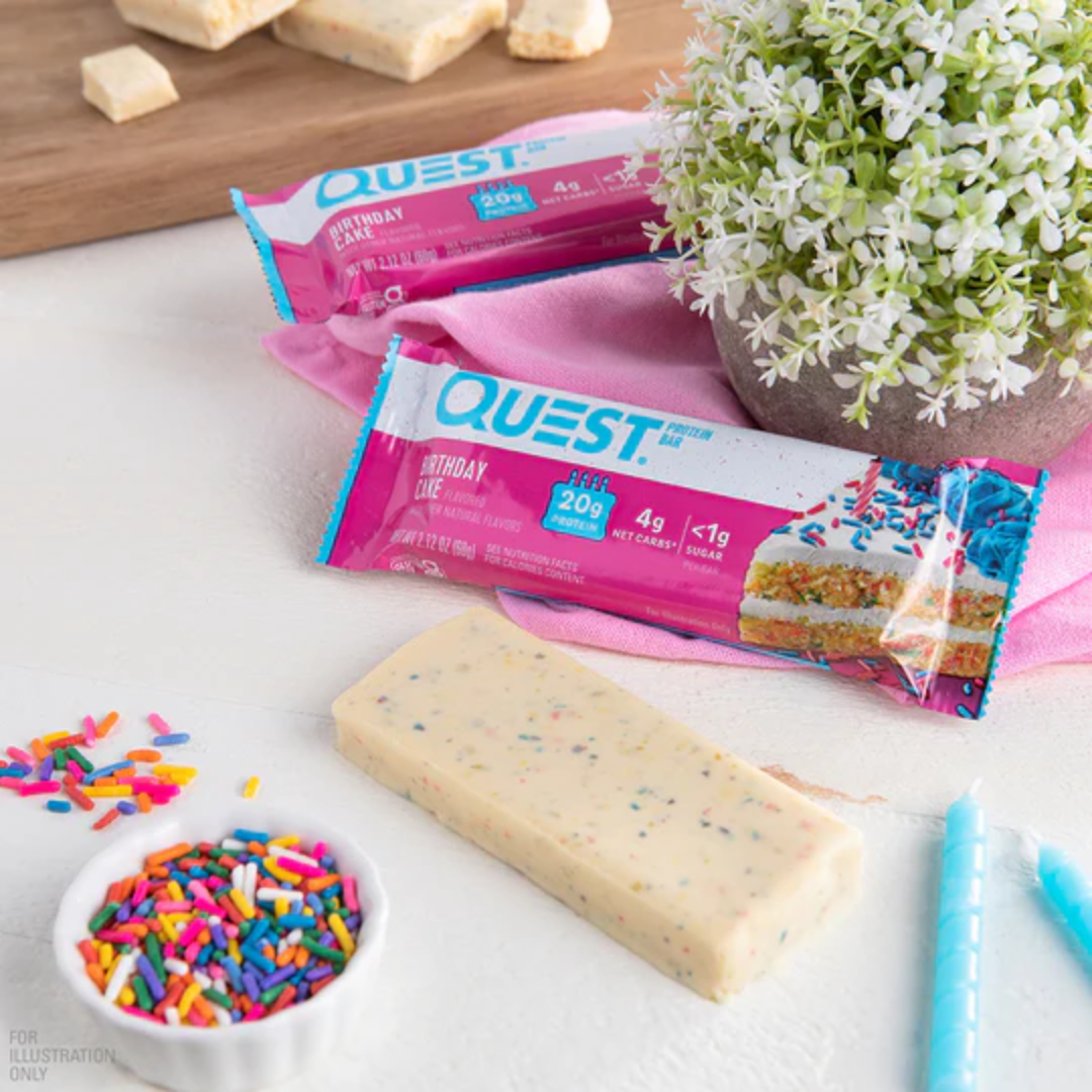 Quest Nutrition Bar 12x60g Birthday Cake