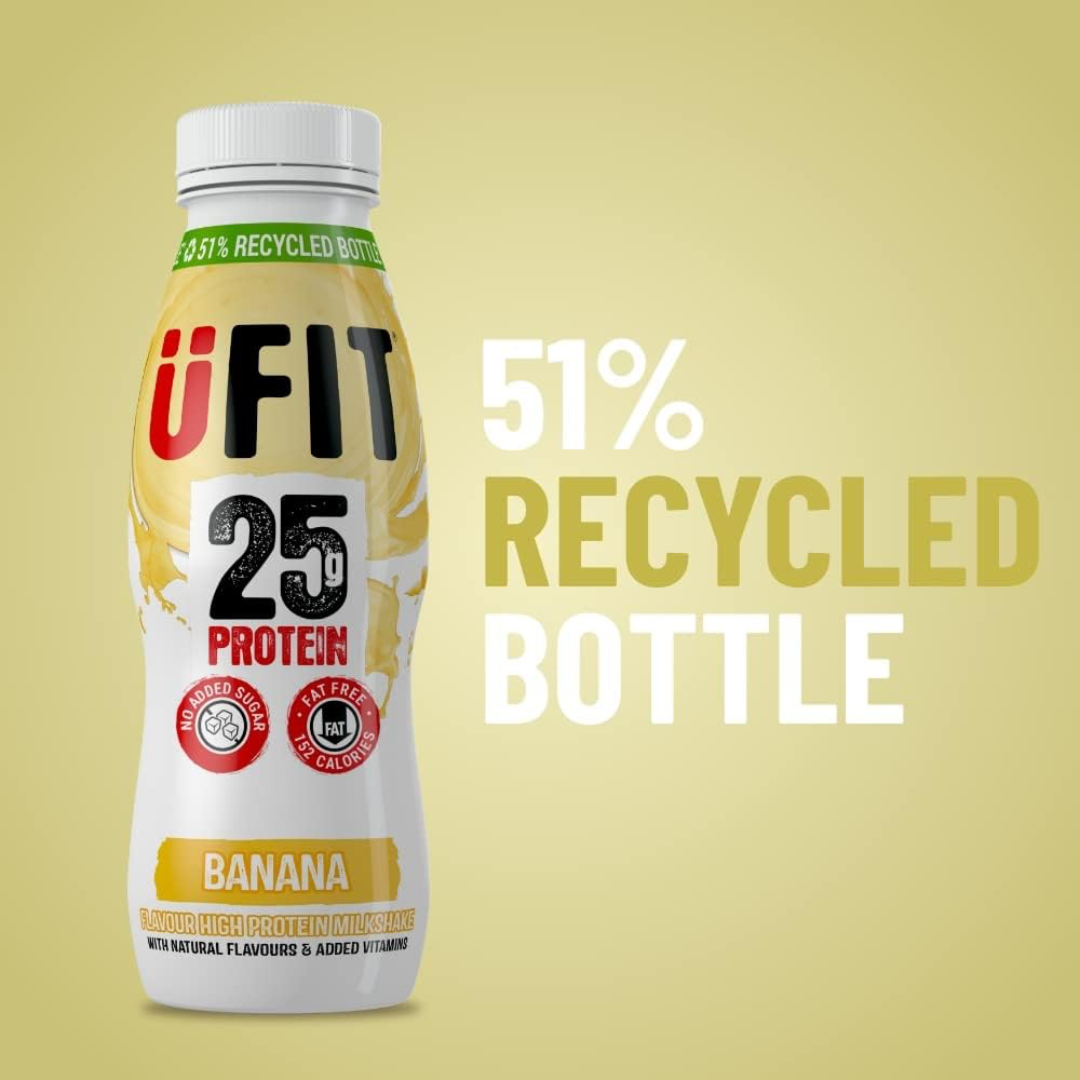 UFIT Protein RTD 10x330ml Banana