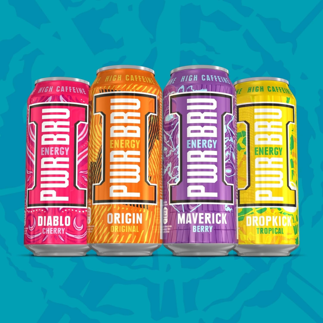 Irn-Bru Pwr-Bru Original 12x500ml Orange