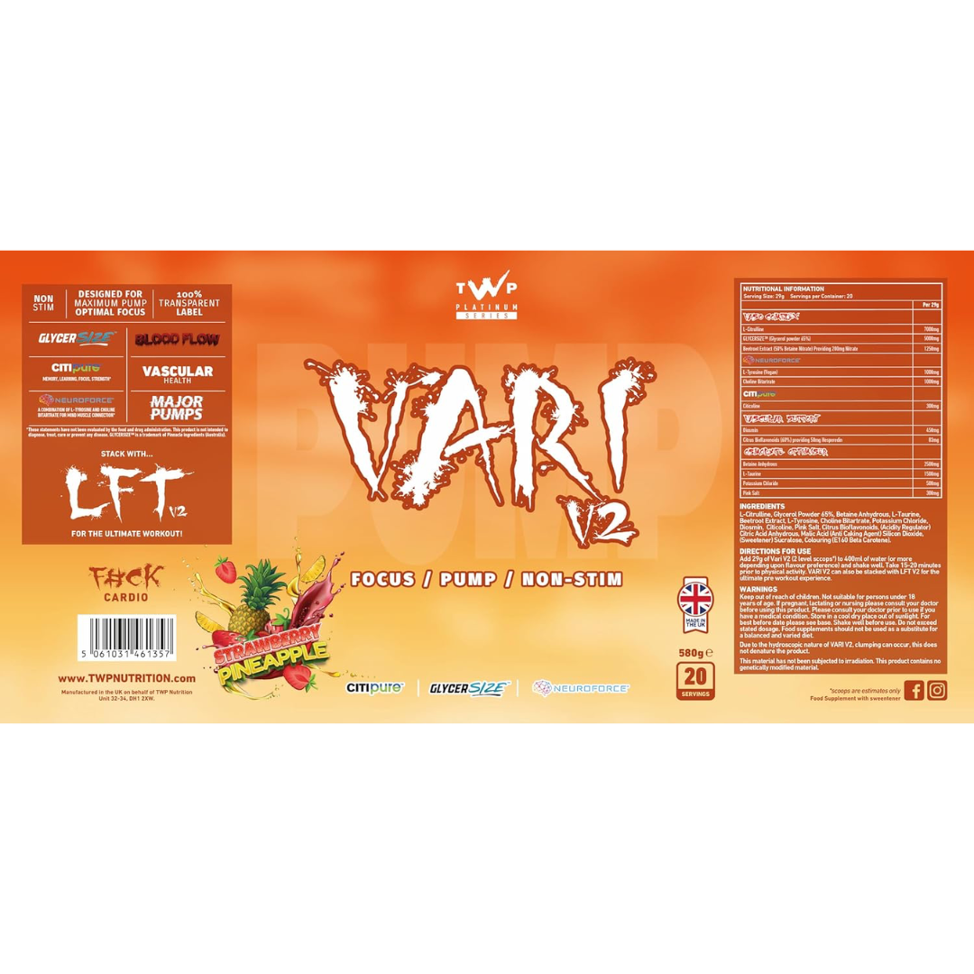 TWP Vari V2 580g Strawberry Pineapple
