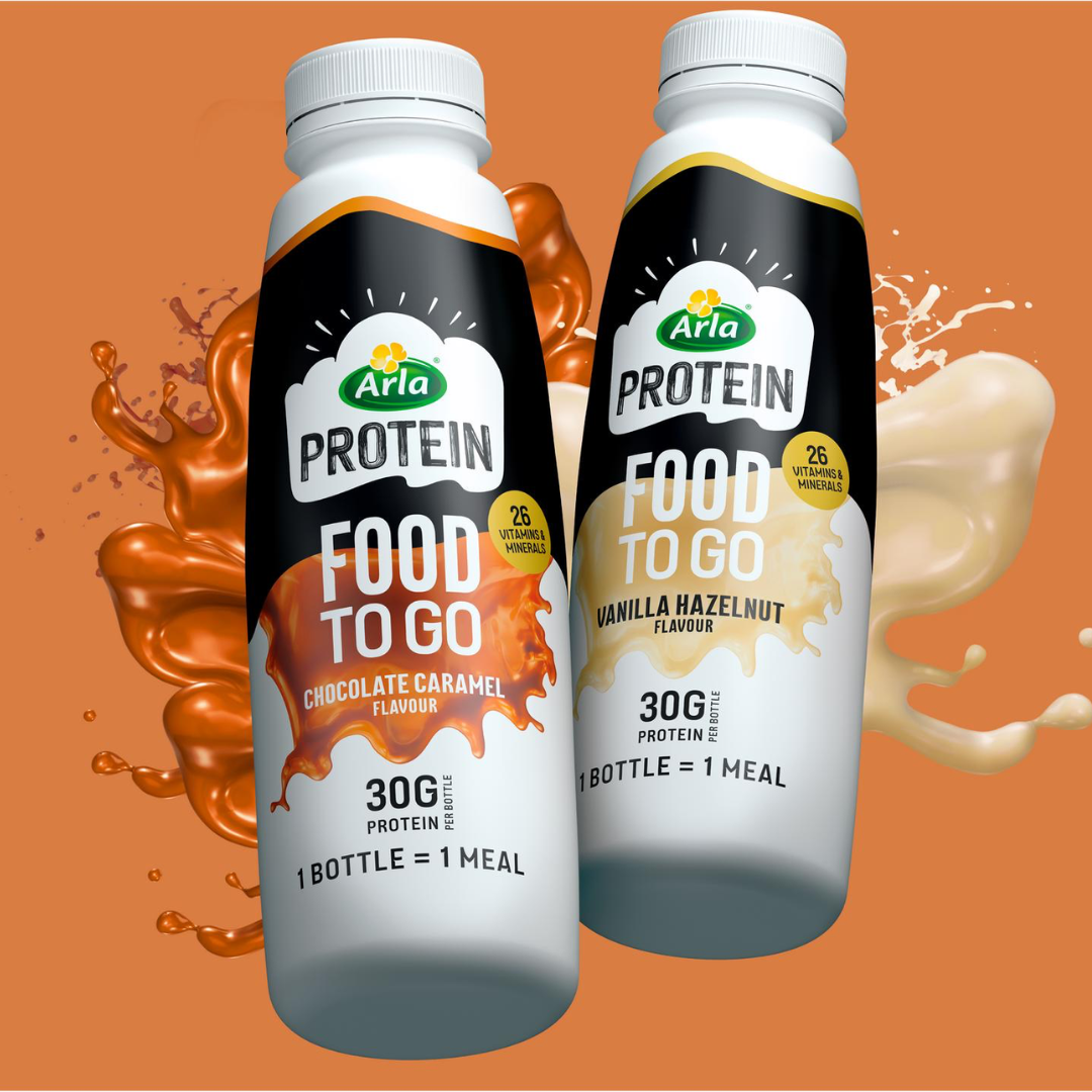 Arla Protein Protein Food To Go 8x500ml Vanilla Hazelnut