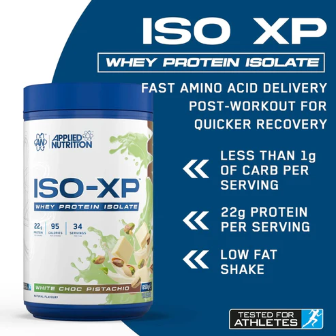 Applied Nutrition Iso-XP 850g White Choc Pistachio