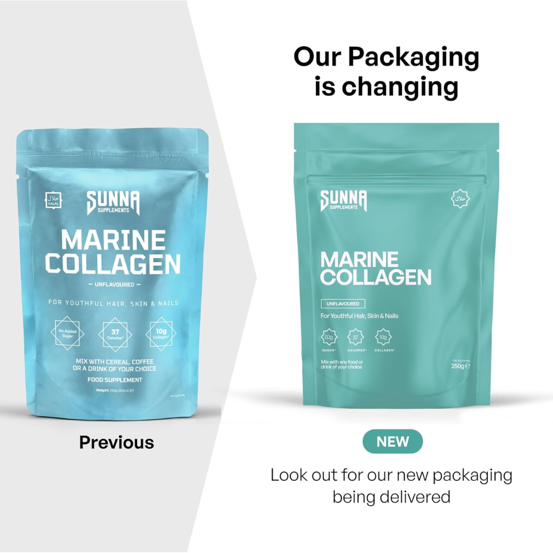Sunna Supplements Marine Collagen 250g Unflavoured