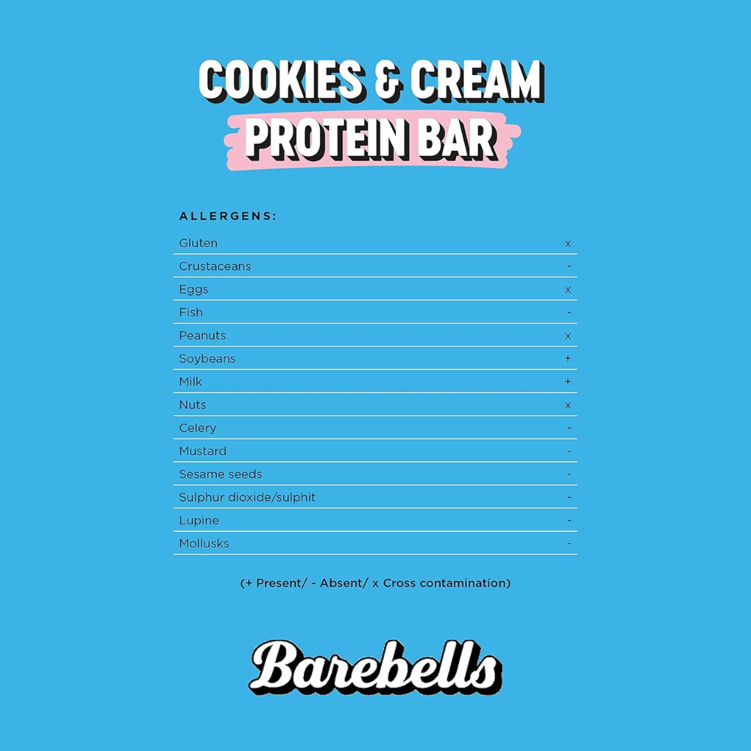 Barebells Protein Bar 55g Cookies and Cream