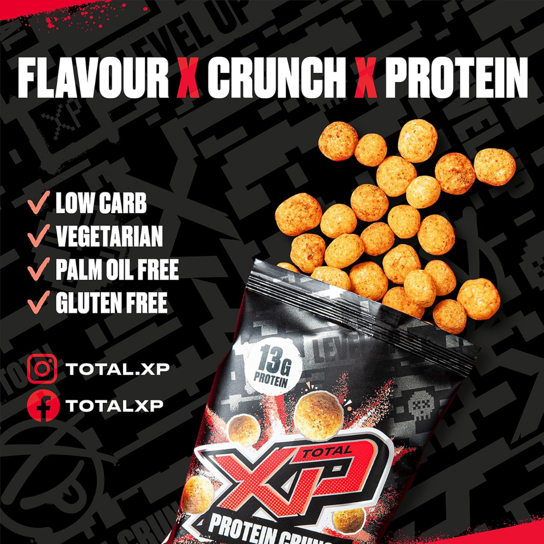 TOTAL XP Protein Crunch 12x26g Chilli Hotness
