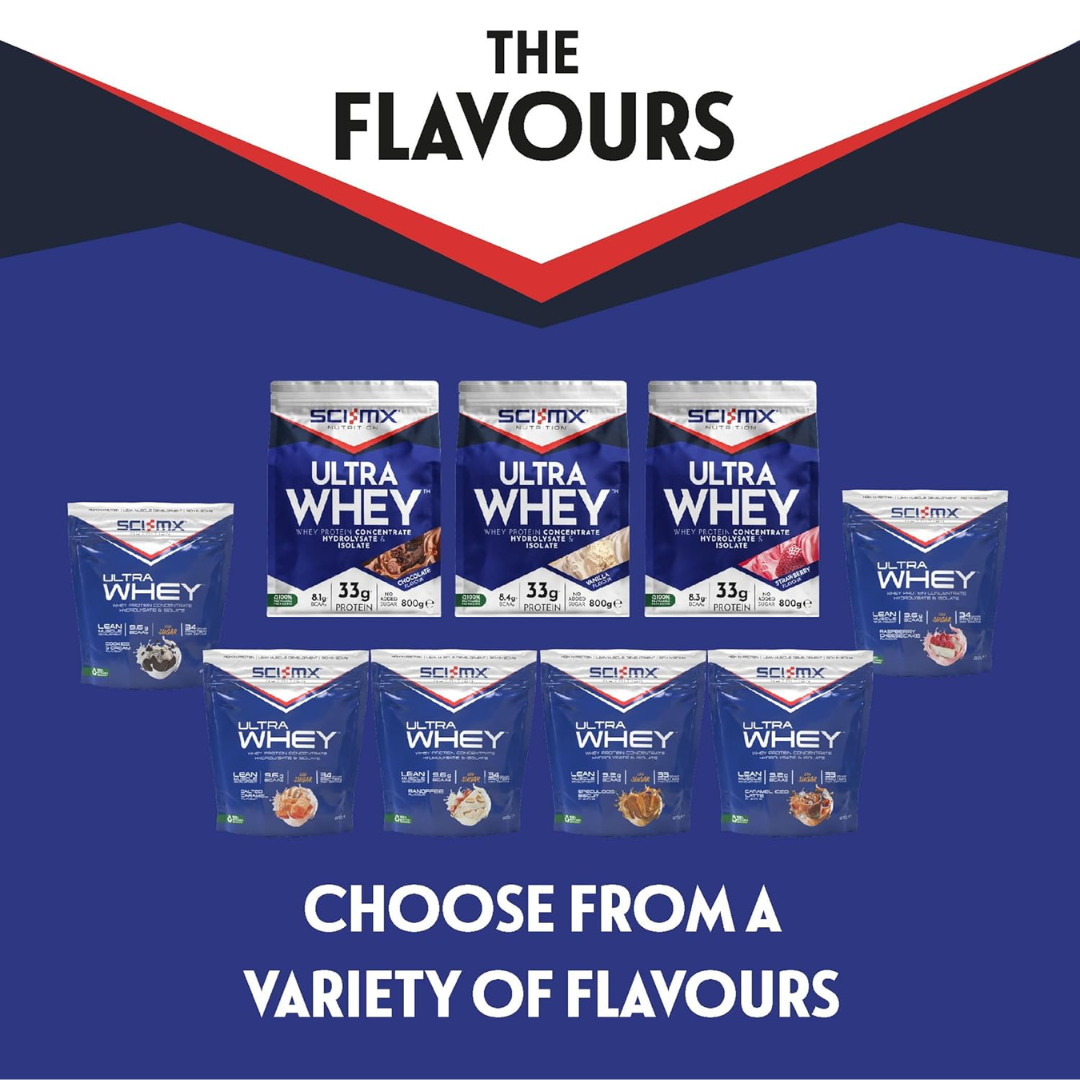 Sci-MX Ultra Whey 800g Vanilla