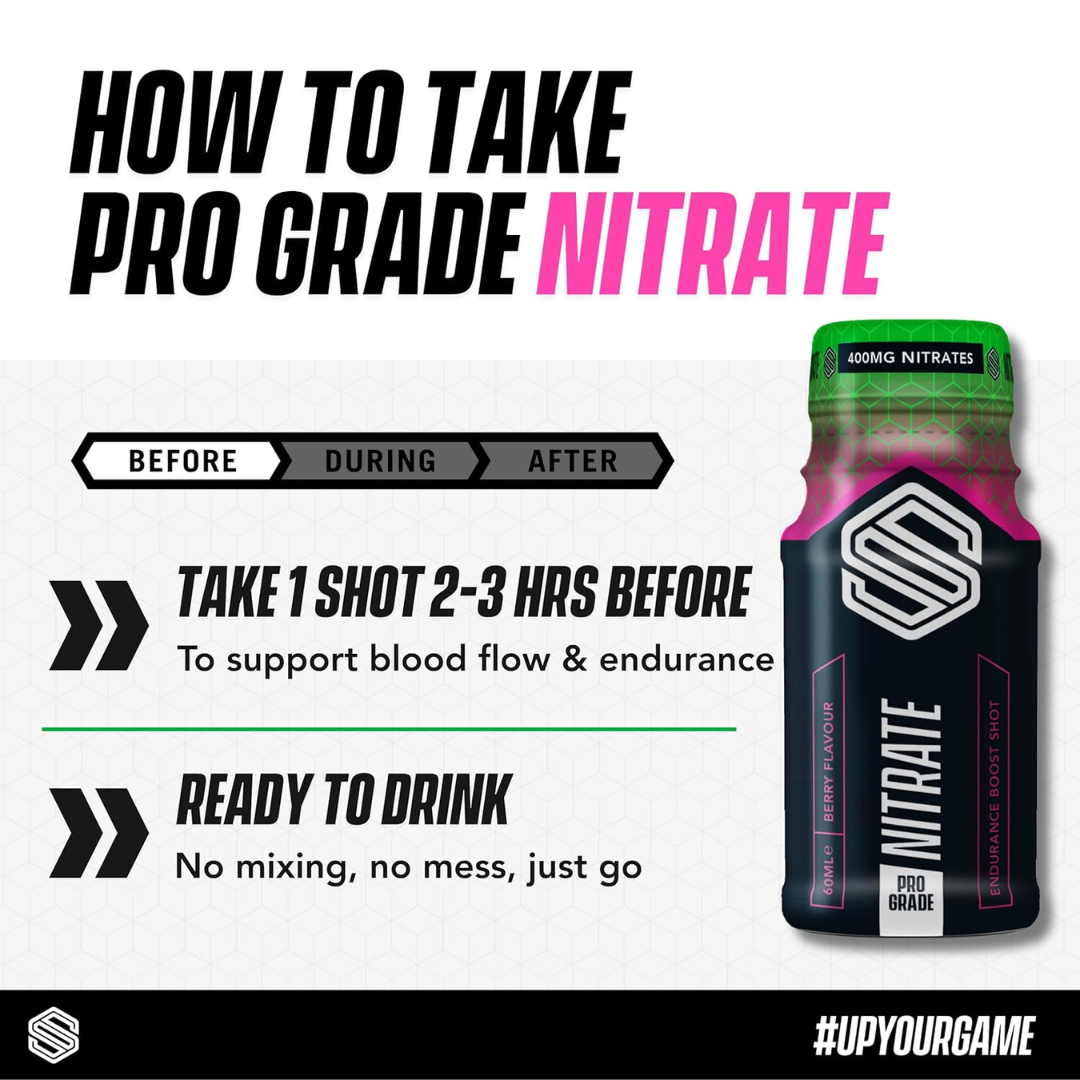 Soccer Supplement Nitrate Shot 12x60ml Mixed Berry