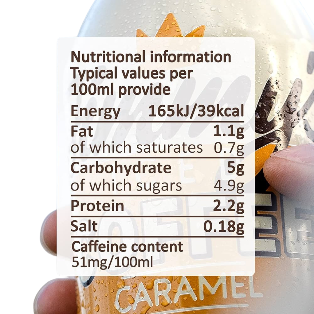 Jimmy's Iced Coffee 12x250ml Caramel