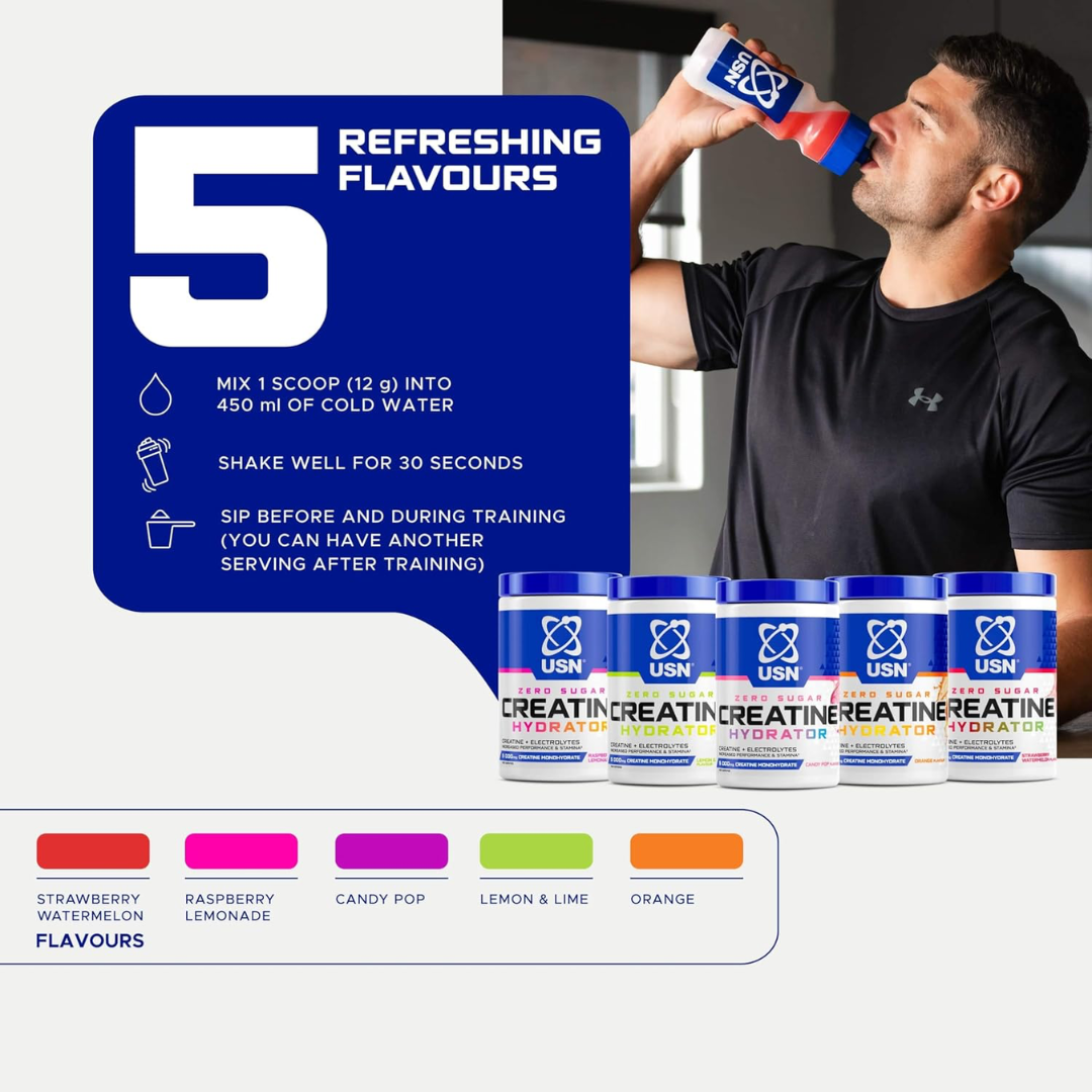 USN Creatine Hydrator 330g Orange