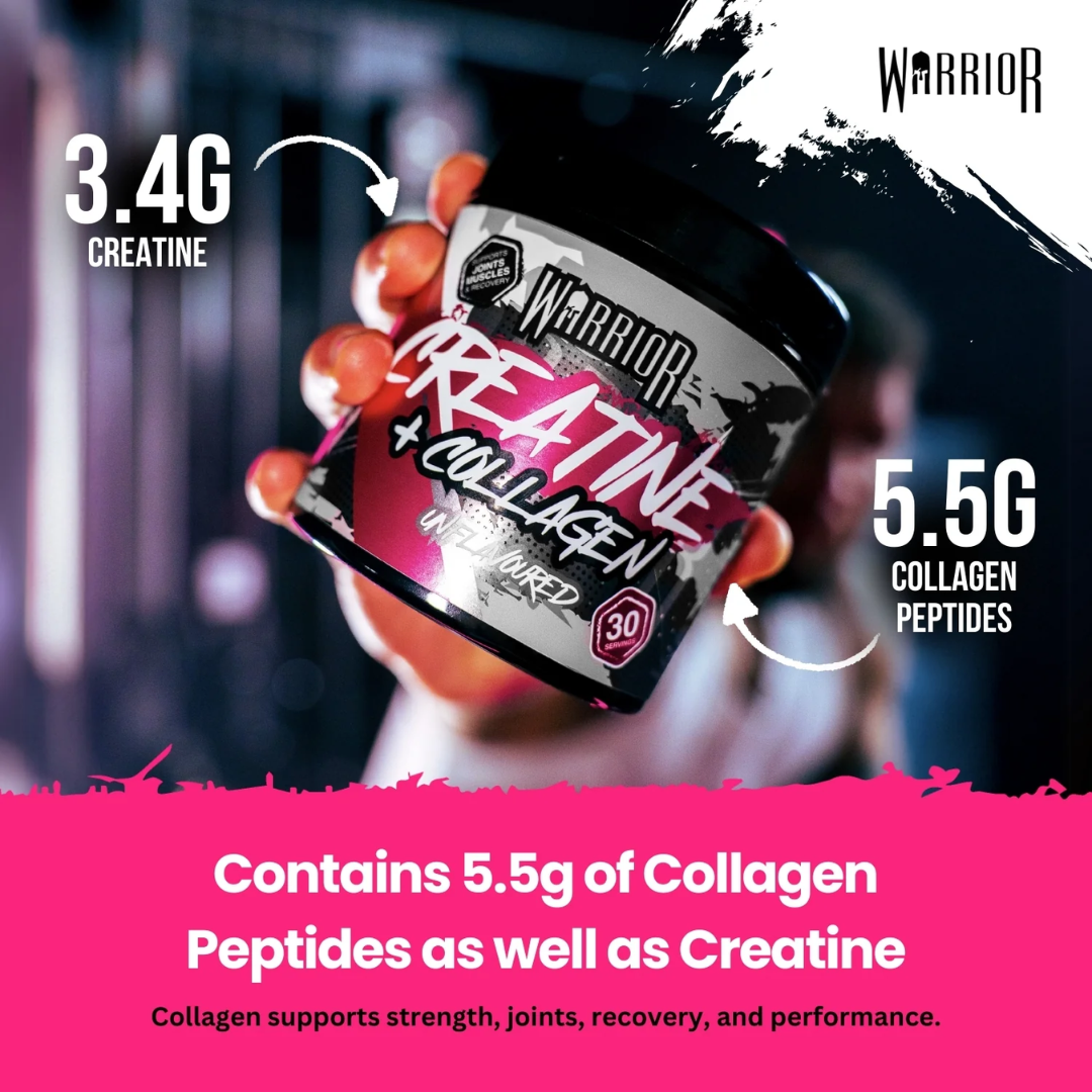 Warrior Creatine Plus Collagen 270g Unflavoured