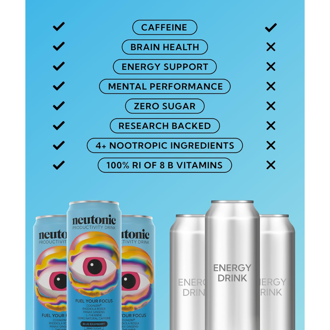 Neutonic Blue Raspberry 12x330ml Blue Raspberry