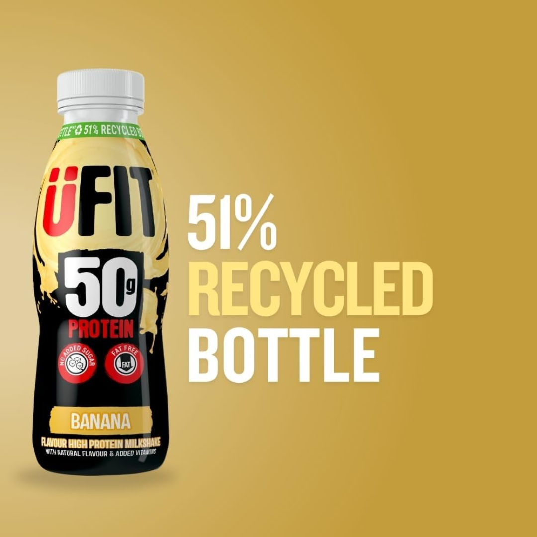UFIT Protein RTD 8x500ml Banana