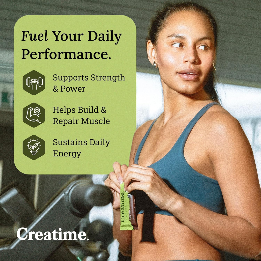Creatime Creatine Protein Bar 12x50g Triple Choc