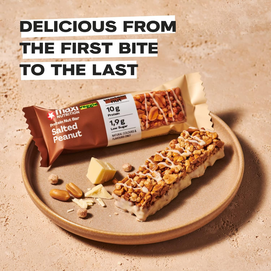 MaxiNutrition Nut Protein Bar 12x46g Salted Peanut