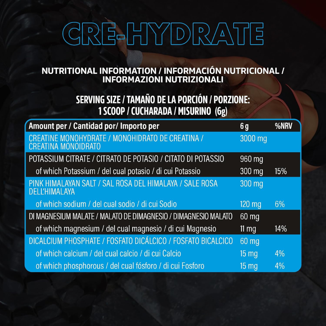 NXT Nutrition CRE Hydrate 180g Ice Burst