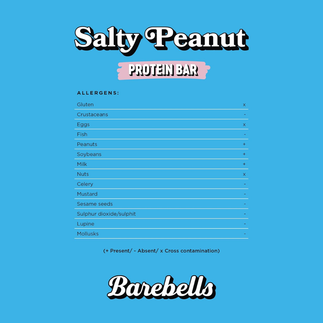 Barebells Protein Bar 55g Salty Peanut