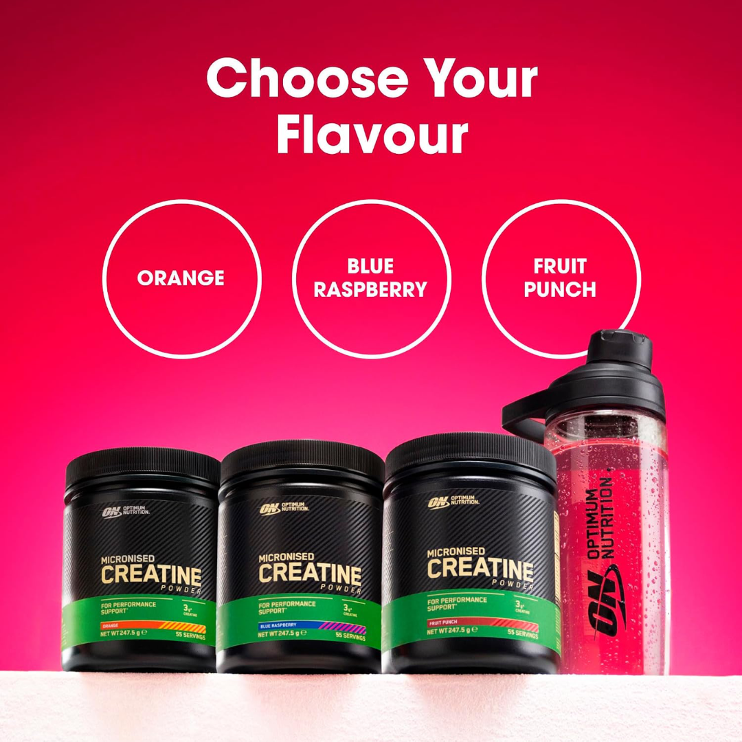 Optimum Nutrition Micronised Creatine 247.5g Fruit Punch