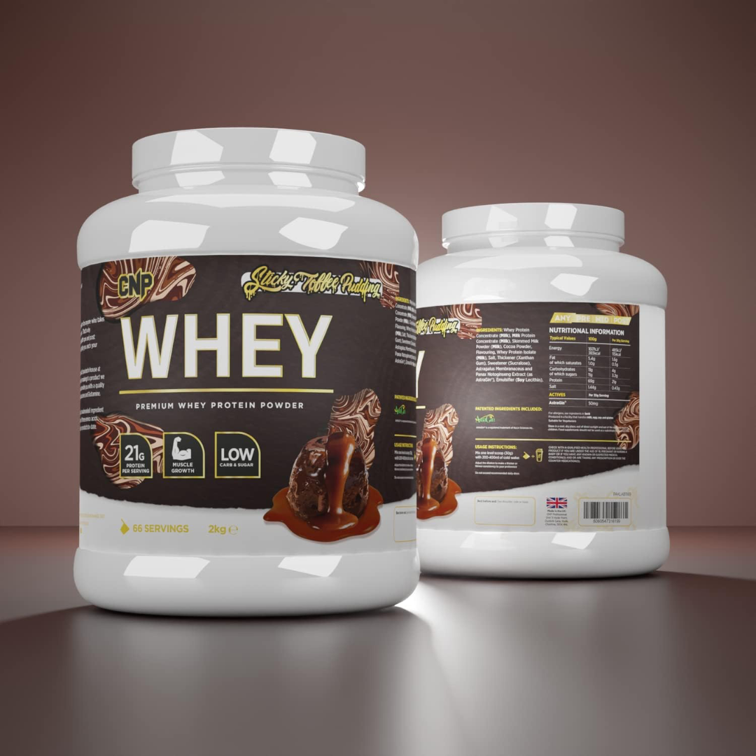 CNP Whey 2kg Sticky Toffee Pudding