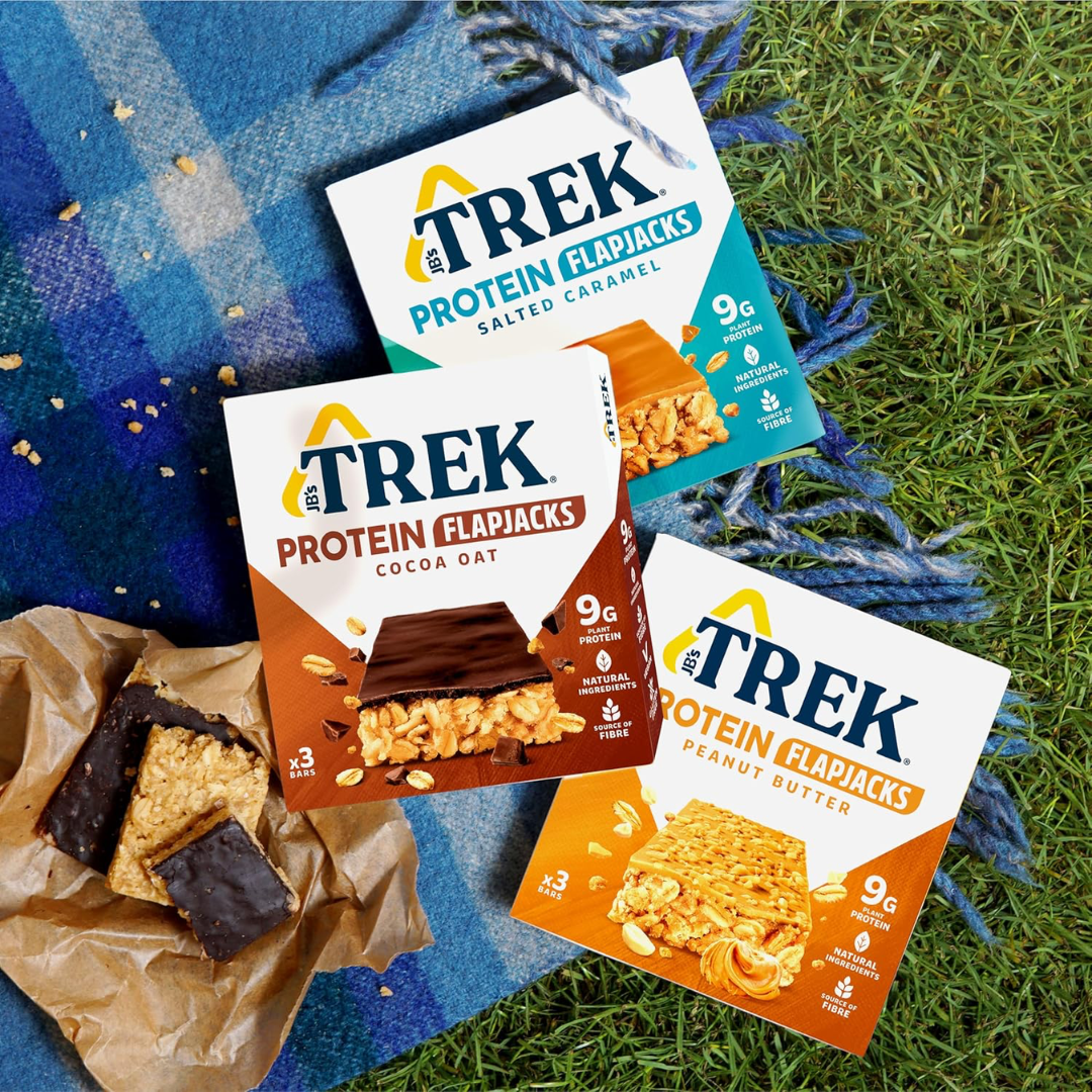 Trek Protein Flapjack 16x50g Original Oat