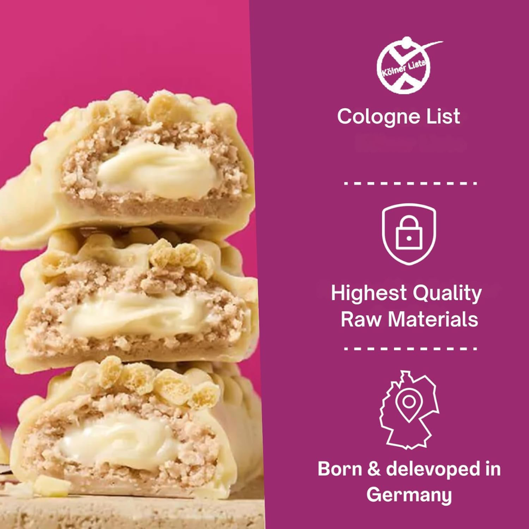 MaxiNutrition Creamy Core Protein Bar 12x45g White Chocolate Coconut