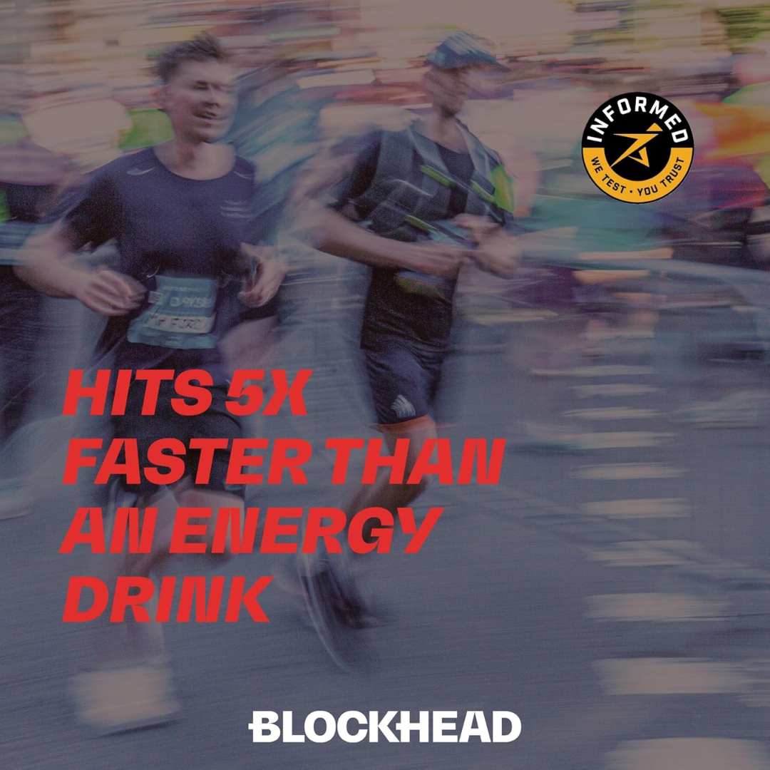 Blockhead Energy Gum Extra Strength 12x16.45 Mint