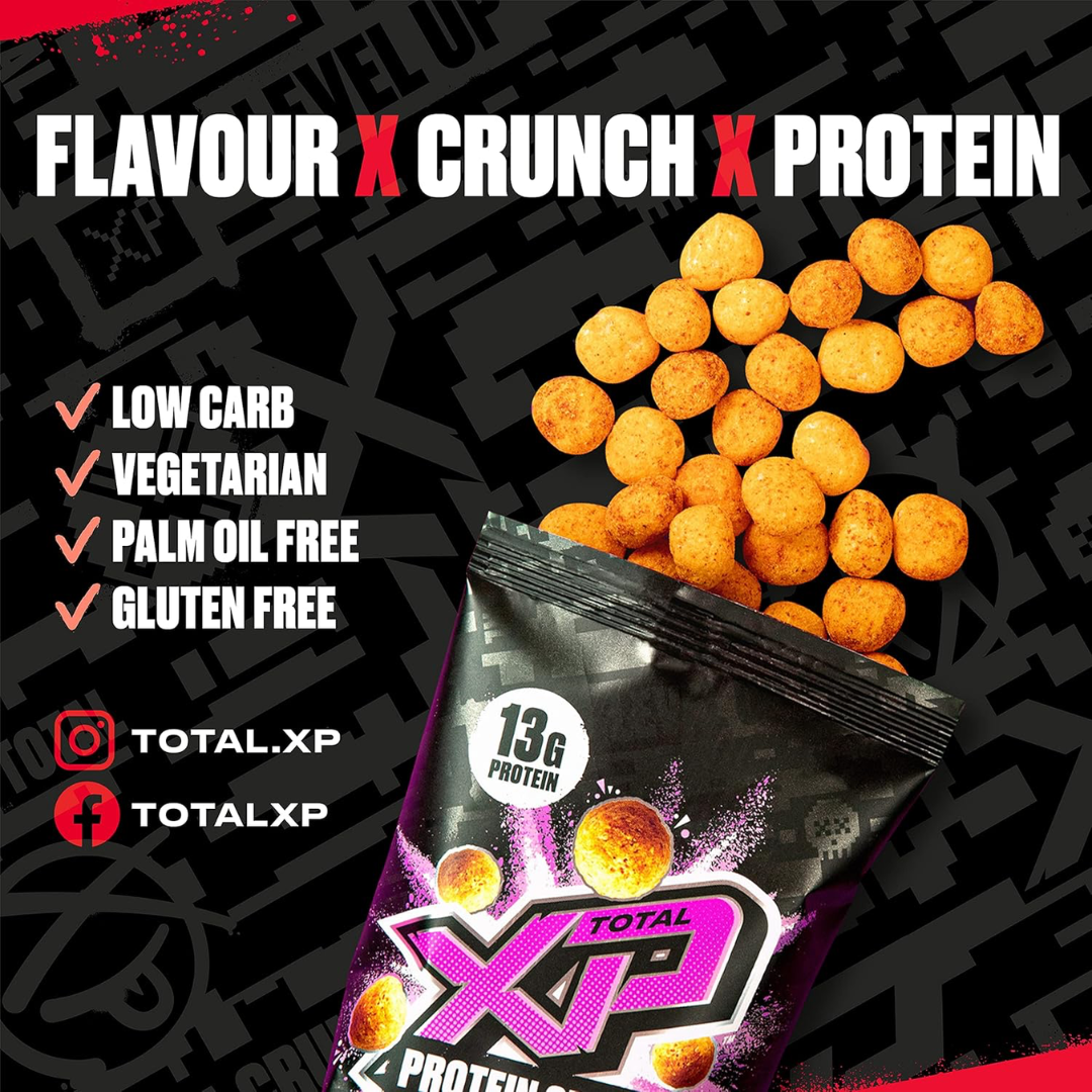 TOTAL XP Protein Crunch 12x26g Smoky BBQ
