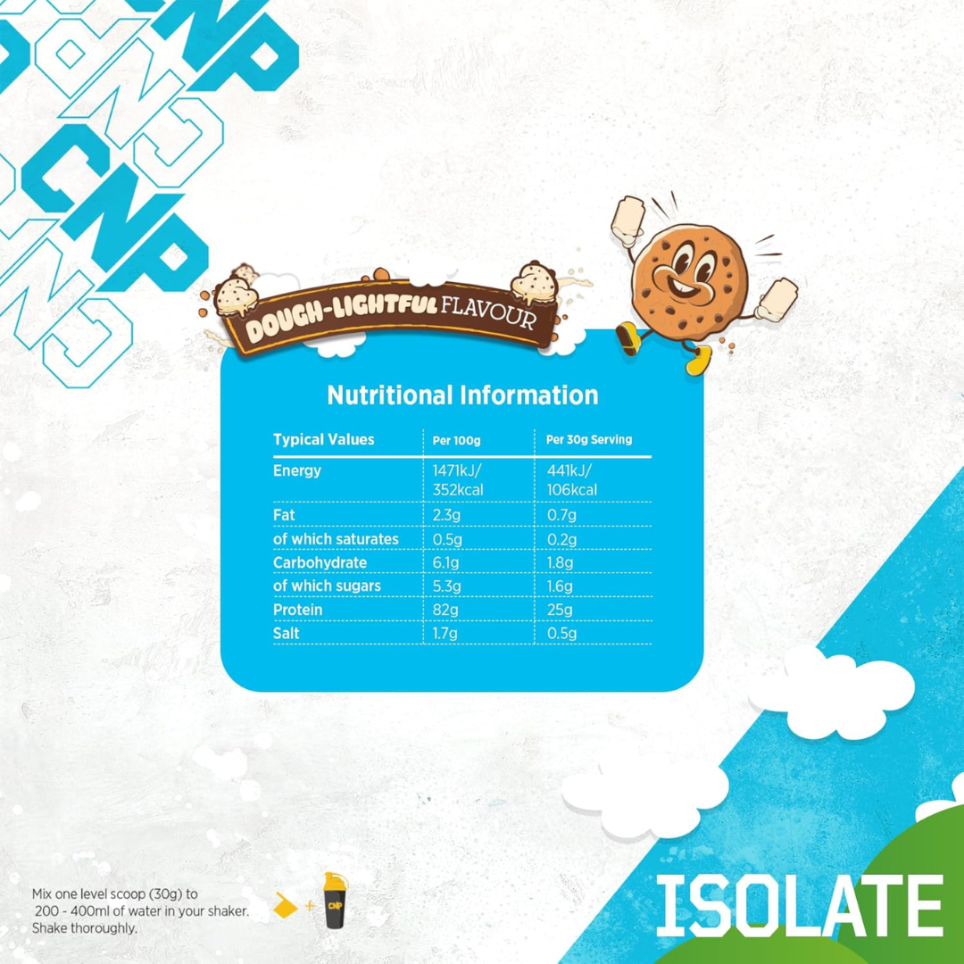 CNP Isolate 900g Cookie Dough