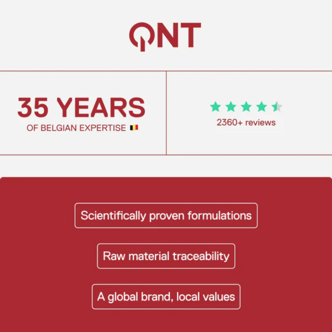 QNT Energy & Collagen Matcha 12x250ml Raspberry