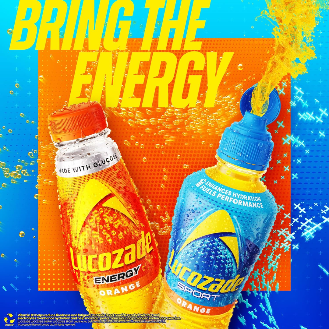 Lucozade Sport 12x500ml Fruit Punch