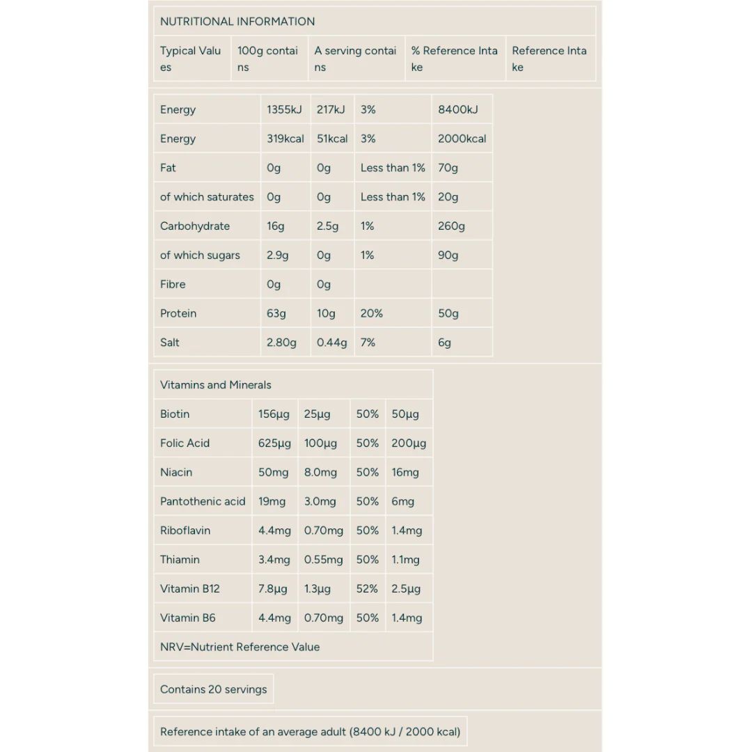 MyProtein MyVegan Clear Vegan Sample 16g Lemon & Lime