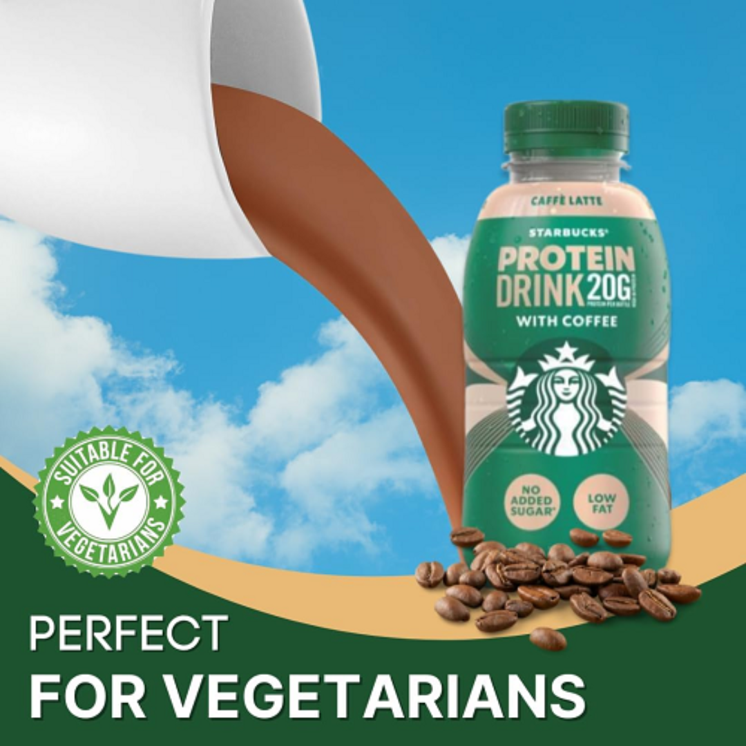Starbucks Protein PET 8x330ml Caffe Latte