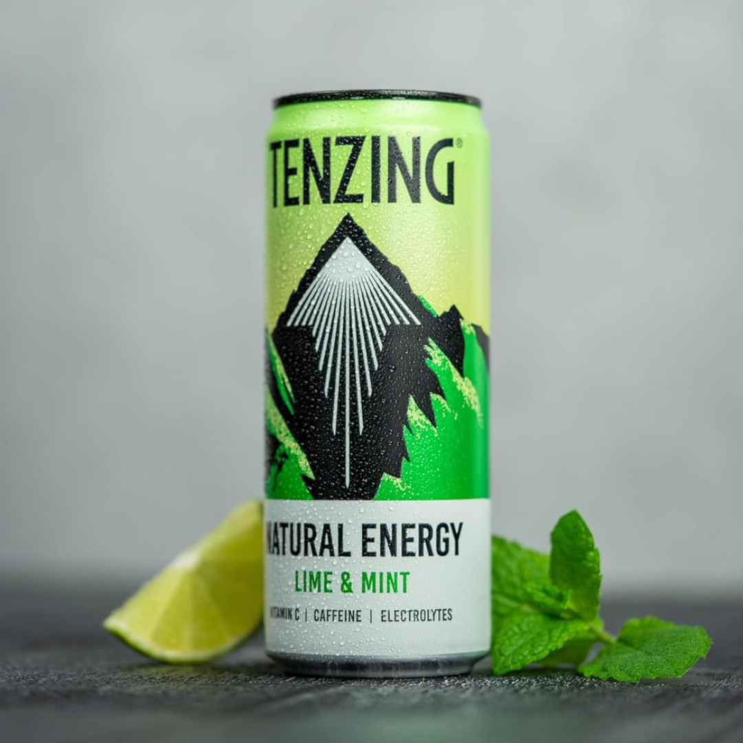 Tenzing Natural Energy 12x330ml Lime & Mint