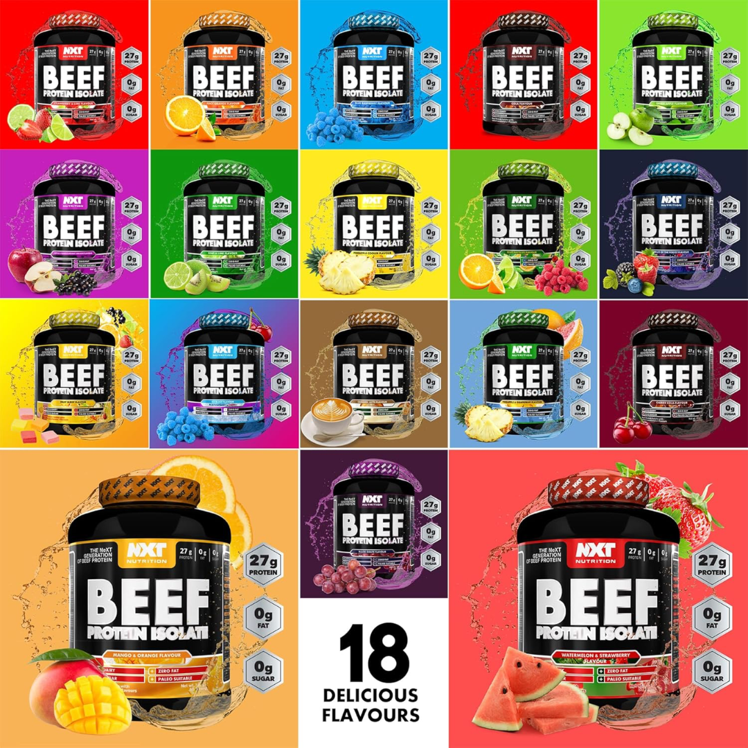 NXT Nutrition Beef Protein Isolate 1.8kg Cherry Cola