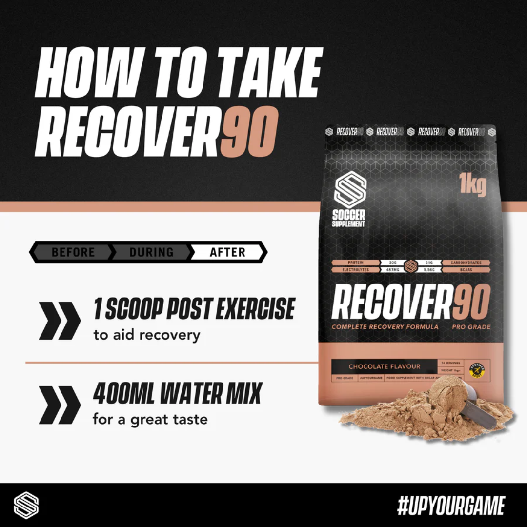 Soccer Supplement Recover90 1kg Chocolate