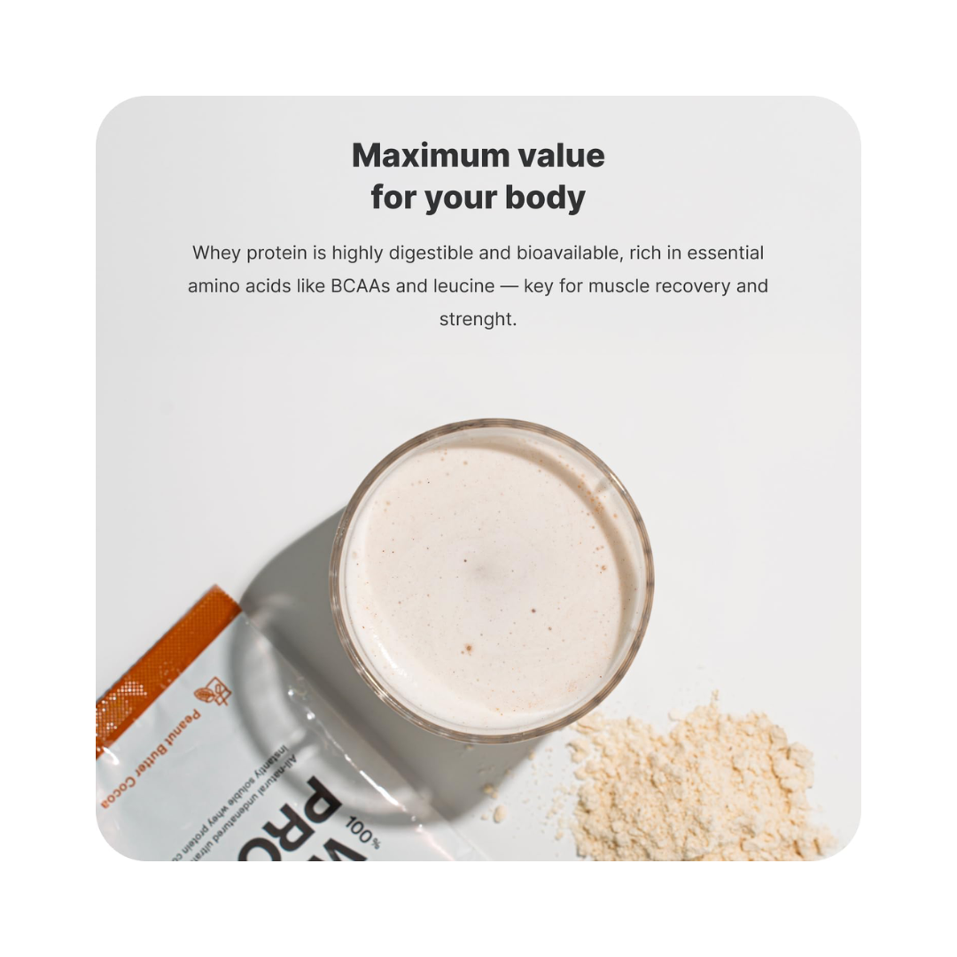 Vilgain Grass-fed Whey Protein 30g Vanilla