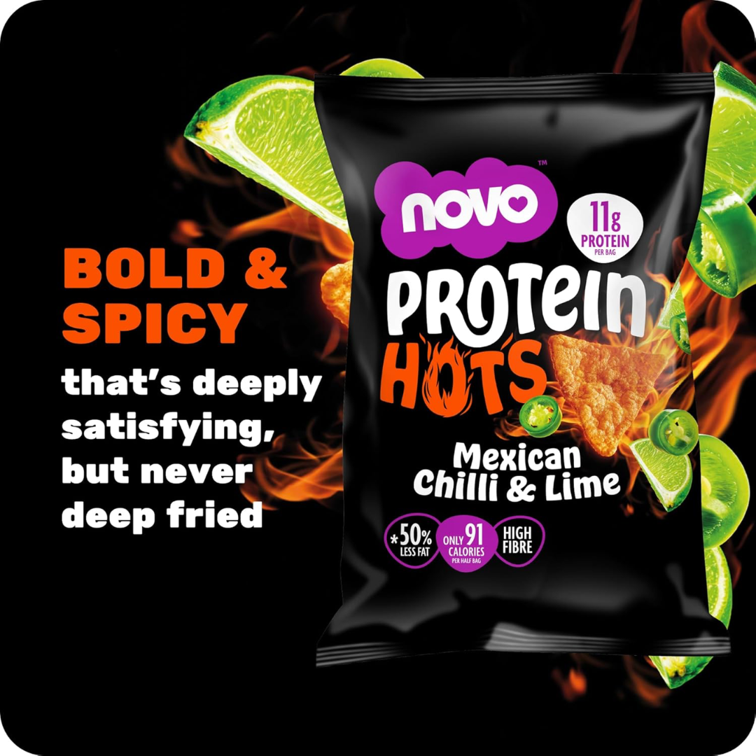 Novo Nutrition Novo Protein Hots 6x45g Mexican Chilli & Lime