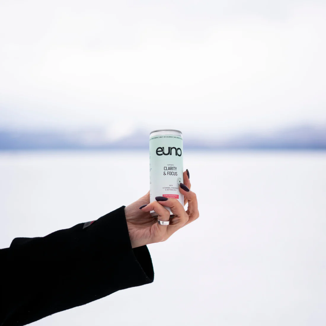 Euno Clarity & Focus Nootropics Drink 12x250ml Pink Grapefruit Lemon