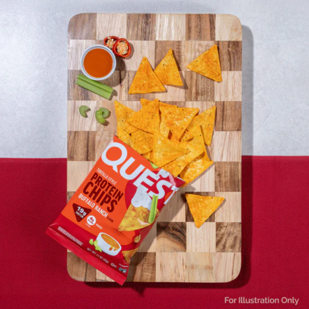 Quest Nutrition Protein Chips 8x32g Buffalo Ranch