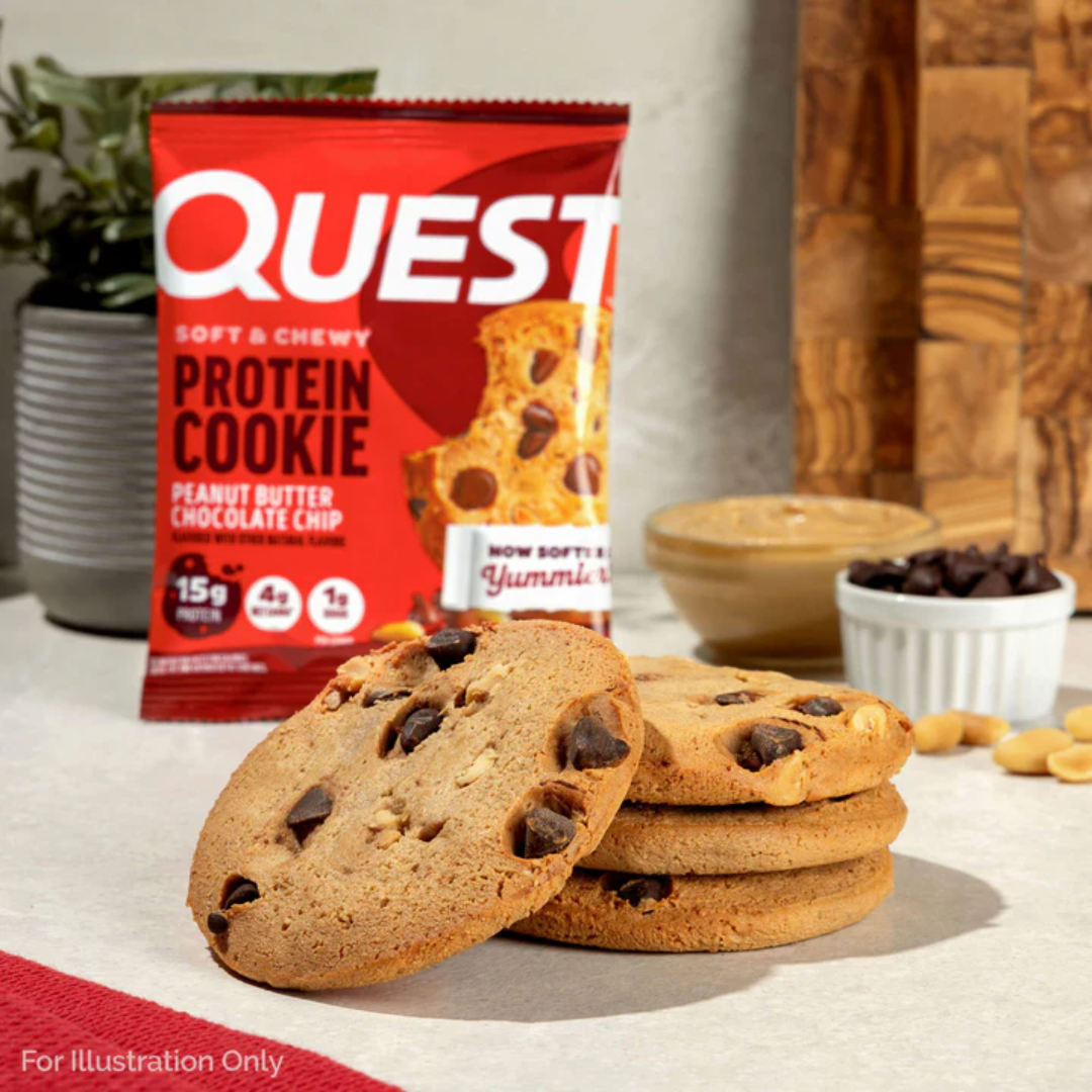 Quest Nutrition Cookie 12x59g Peanut Butter Chocolate Chip