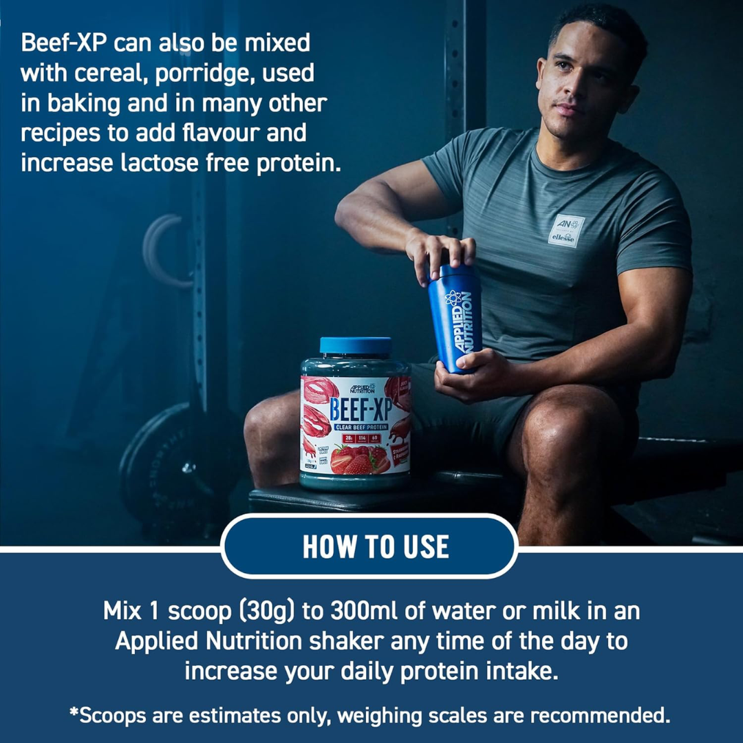 Applied Nutrition Beef XP 150g Strawberry & Raspberry