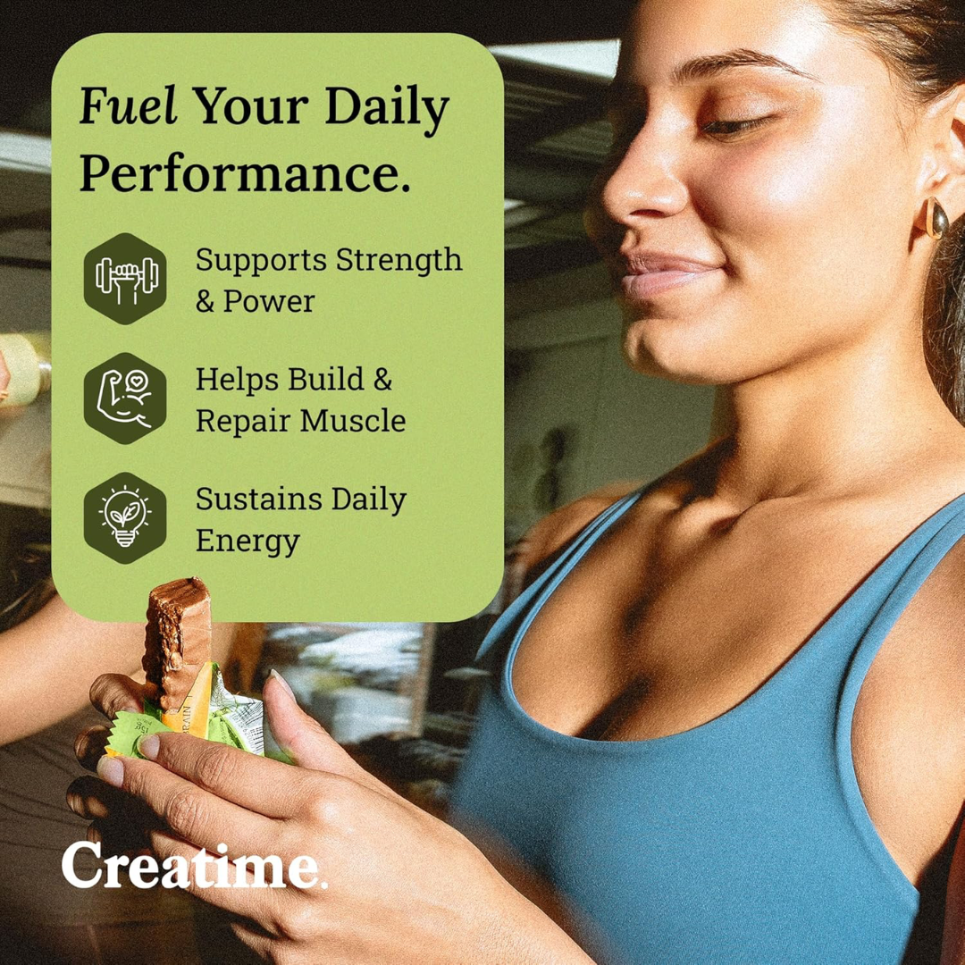 Creatime Creatine Protein Bar 12x50g Salted Caramel