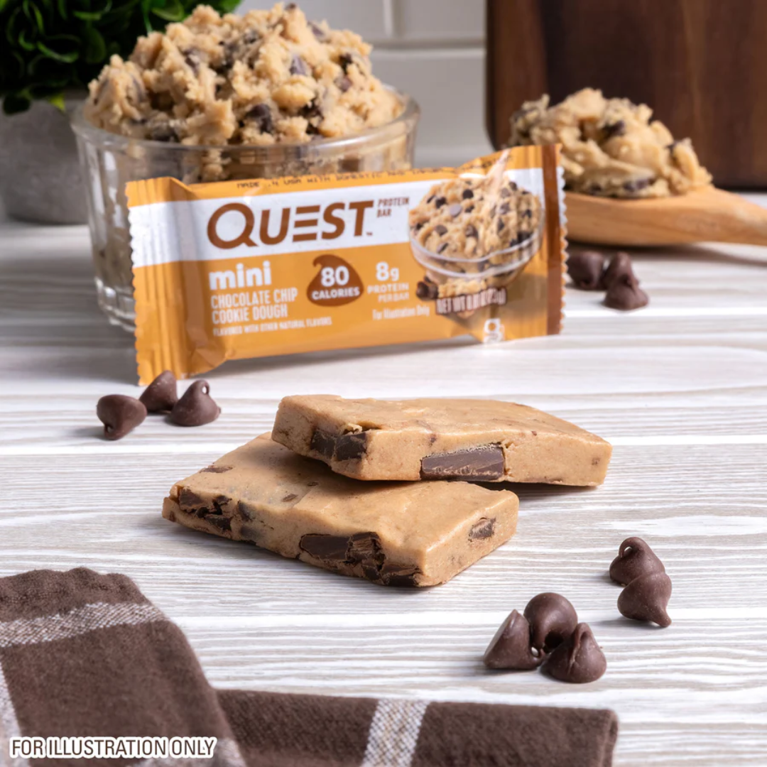 Quest Nutrition Mini Protein Bar 8x32g Chocolate Chip Cookie Dough